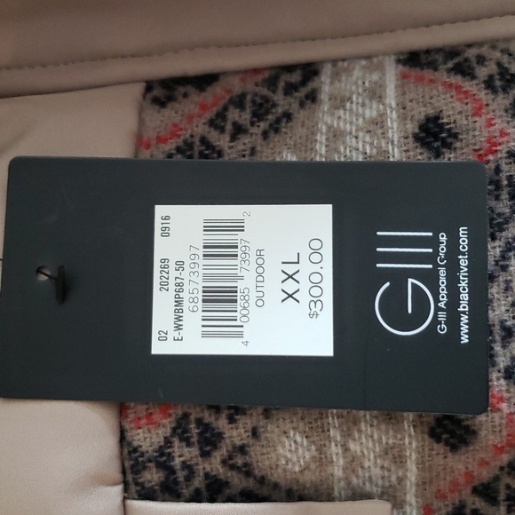 (NWT) GIII OUTDOOR JACKET RTL $300 SZ XXL - Picture 5 of 5